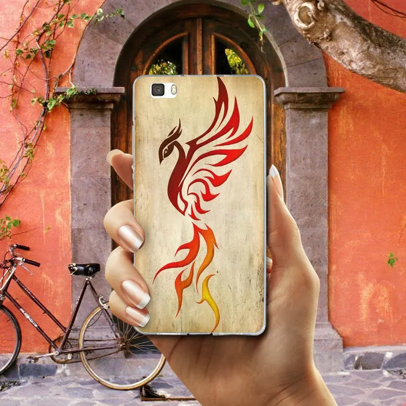 Милые бабочки Феникс Арт Мягкие TPU Аксессуары для мобильных телефонов Huawei P8 P9 P10 P20