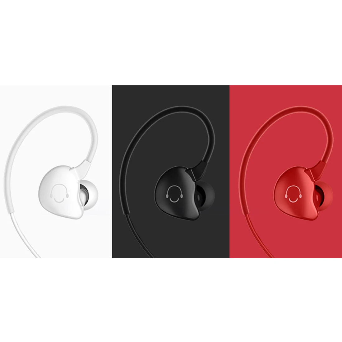 

Marsnaska High Quality Audio Sport-Fi Earphone Noise Isolating In-Ear Mini ear bass phone sports earplugs dj Headset 3 colors