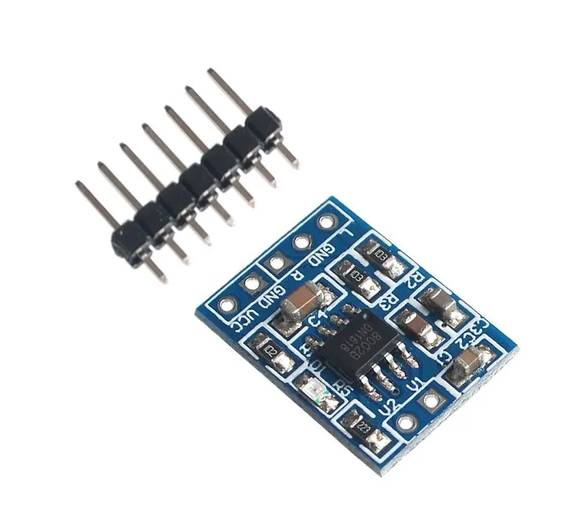 

10PCS/LOT Super Mini HXJ8002 Audio Power Amplifier Board Mono Channel Voice low noise Amplifiers Module 2.0-5.5V Replace PAM8403