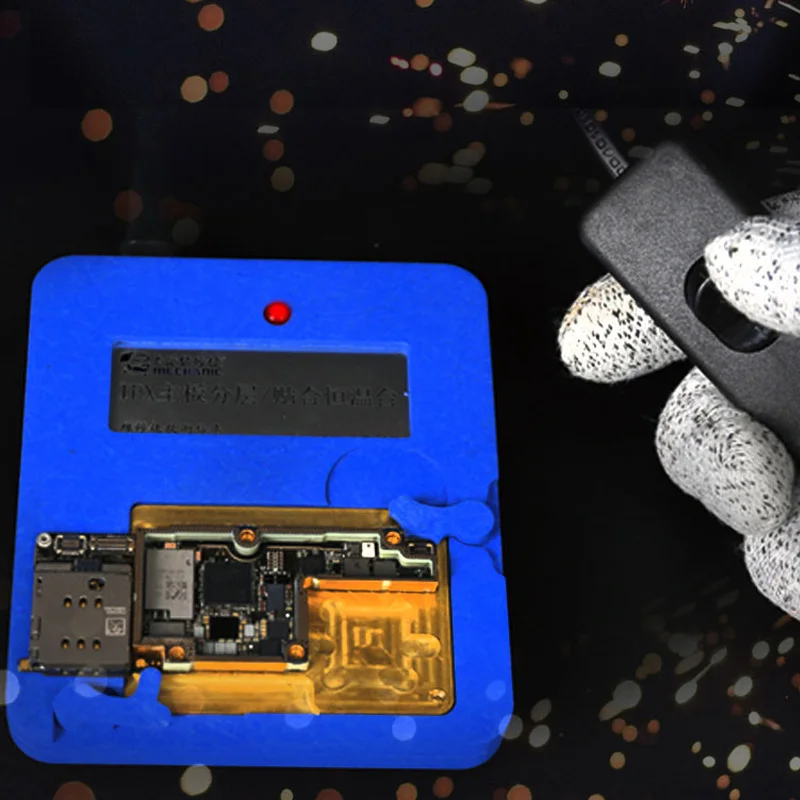 

Latest For iPhone x MINI Mainboard heating constant temperature maintenance table NAND CPU chip Degumming