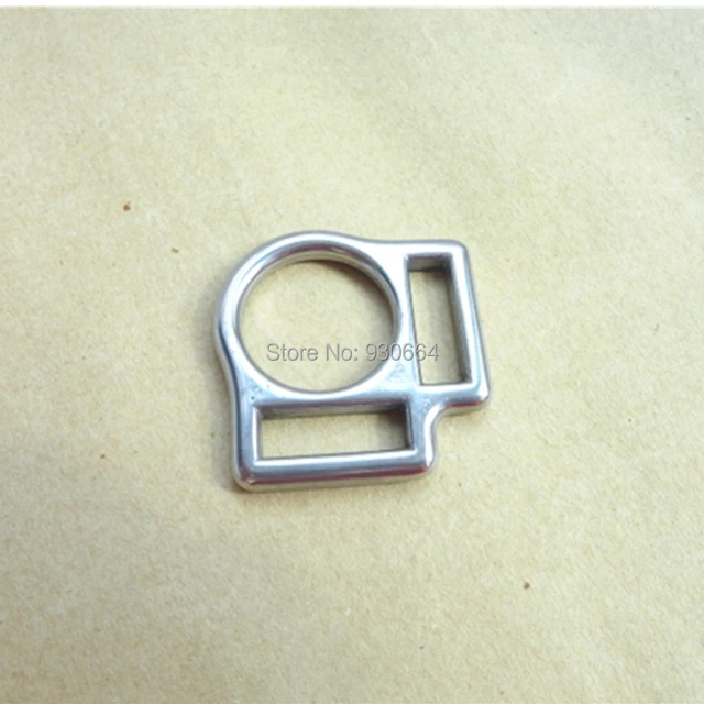 20PCS Stainless Steel Horse Halter Square Buckle With 2 Slots 2cm 2.7cm 2