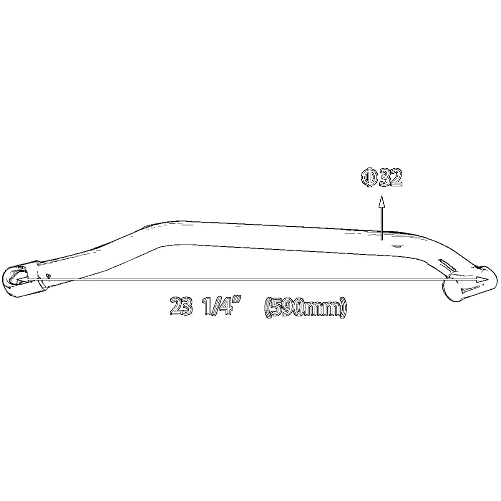 Lower Strong Chromoly Red High Max Clearance Radius Bar Kits For Polaris 14 15 16 17 RZR XP 1000 Models