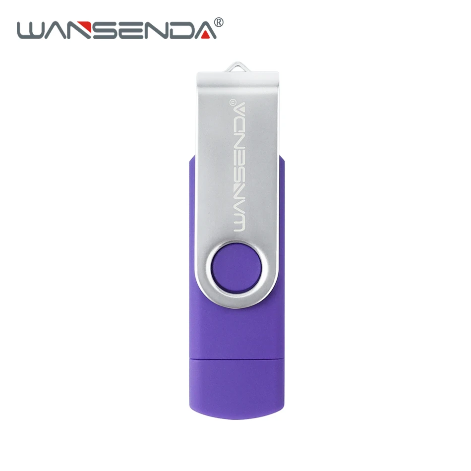 wansenda Usb2.0 OTG USB флеш-накопитель смартфон Планшеты PC 4 ГБ 8 ГБ 16 ГБ 32 ГБ 64 ГБ 128 ГБ pendrives OTG реального Ёмкость интерфейсом USB