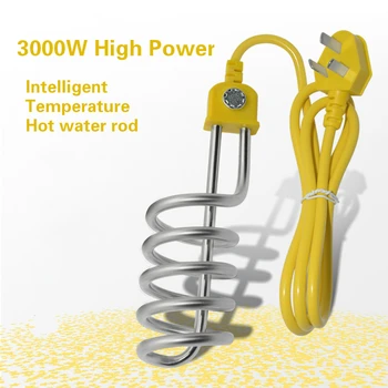 激安 3000 ワット 220V ステンレス鋼自動停電水ヒーター浸漬ヒーターボイラー水加熱要素家庭用