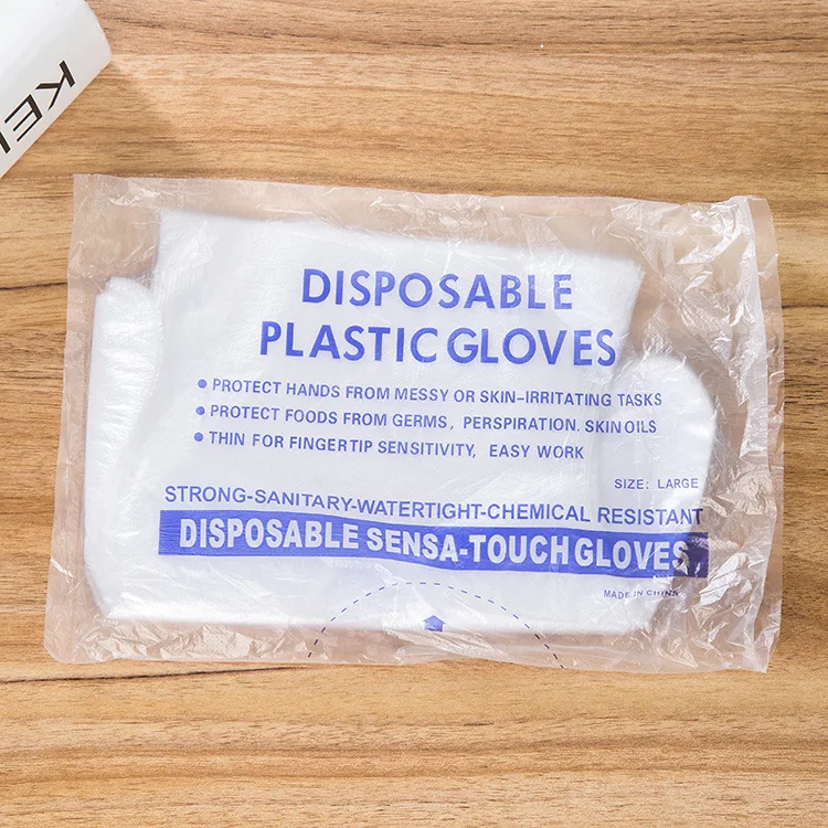 Disposable gloves 100PCS/LOT eco-friendly plastic multifunctional