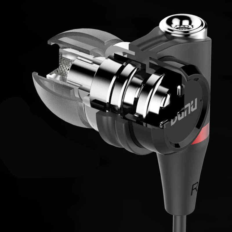 DUNU DN2002 HiFi Inner-ear Earphone 2BA+2Dynamic