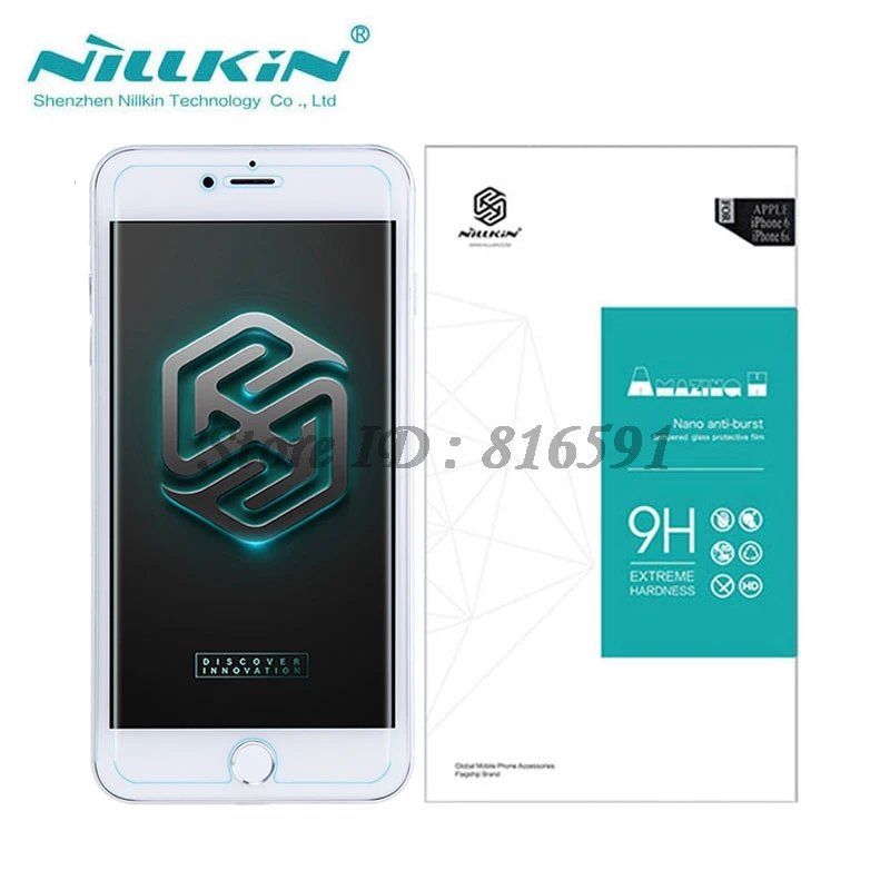 Kopen Sfor iPhone 7 Glas Nillkin Verbazingwekkende H 0.33 Screen Protector Gehard Glas voor iPhone 7 8 Plus