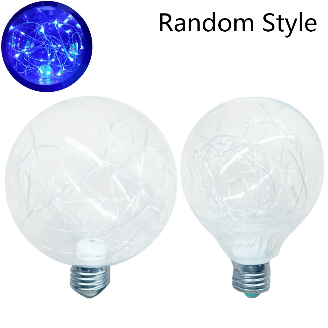Светодиодный лампы E27 25 светодиодный Декоративная гирлянда светодиодная лампа для дома/гостиная/Спальня/праздничный Декор 90-265 V Светодиодный - Испускаемый цвет: Blue