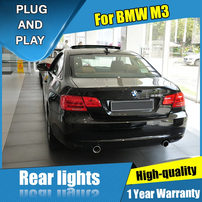 Светодиодный задний фонарь в сборе, автомобильный Стайлинг для BMW M3, задний светильник s 2008-2013 для E92 E93 330 325, задний фонарь, СВЕТОДИОДНЫЙ DRL+ тормоз+ парковочный светильник