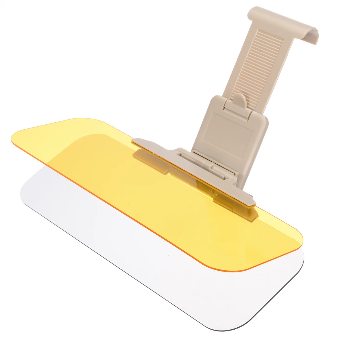 Day& Night Vision Car Sun Visor Anti-Glare UV Protector Sun Visor Flip Shield Driving Mirror 32*12CM for Clear View Visor