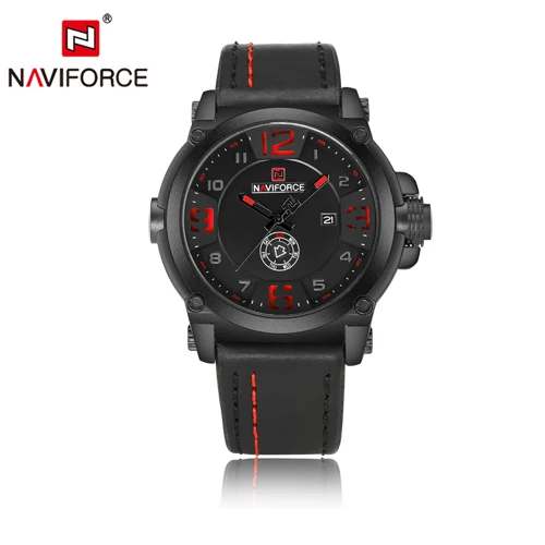 NAVIFORCE Топ люксовый бренд Мужские кварцевые часы спортивные модные повседневные мужские часы Дата Неделя водонепроницаемые мужские часы Relogio Masculino - Цвет: B R B