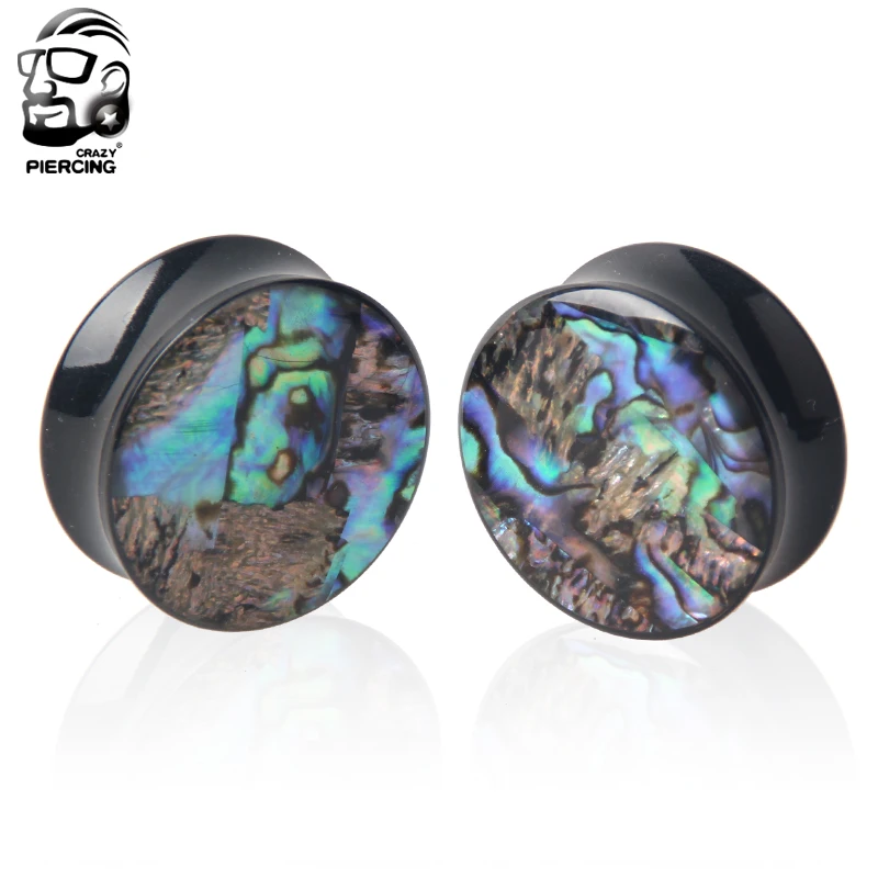 

New Product A Pair Pug Pattern Design 8mm-25mm Ear Plugs Earrings Tunnels Gauges Ear Expander Body Piercing Jewelry