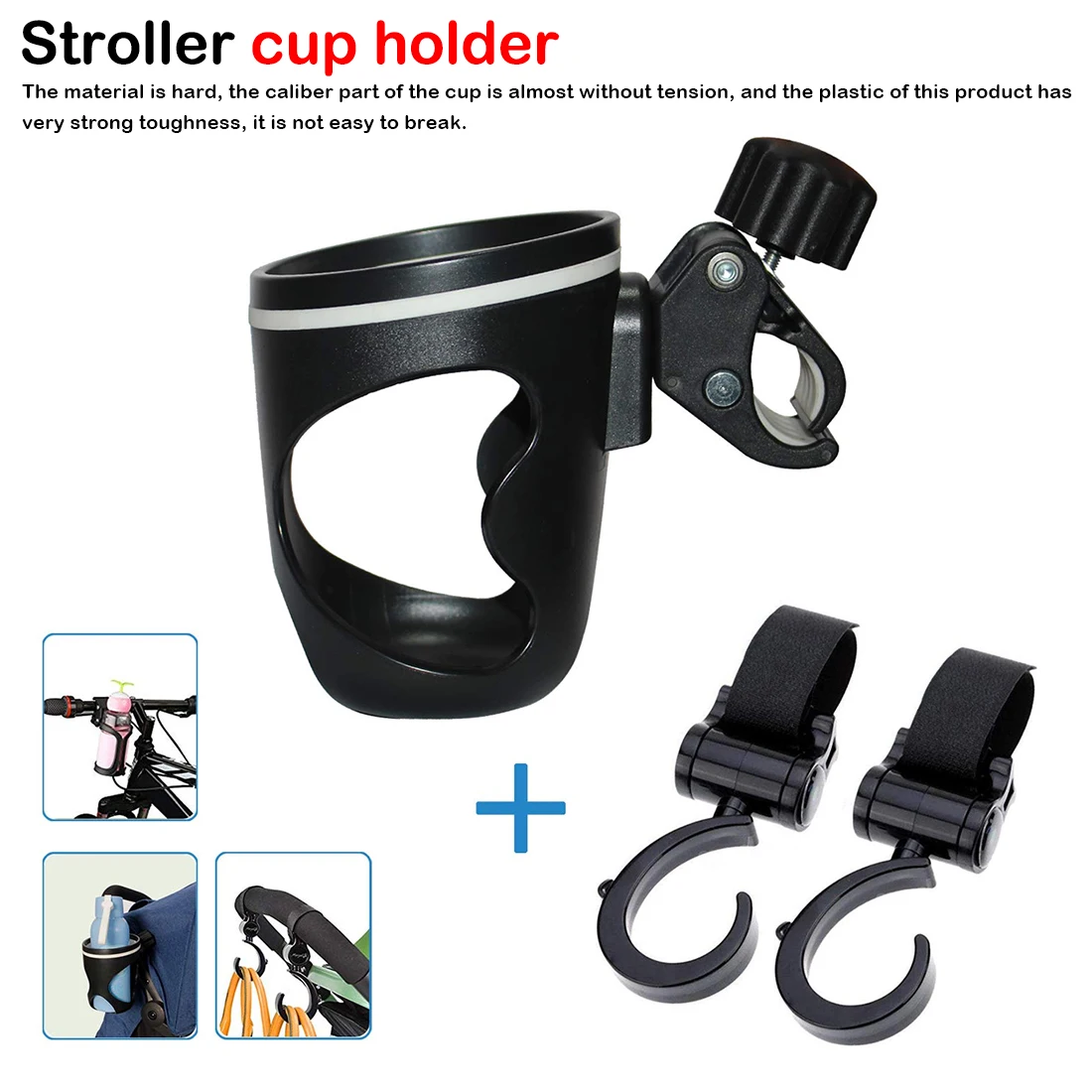 

Baby Stroller Universal Accessories Cup Holder Children Bicycle Cart Bottle Rack Milk Organizer for Pushchair Carriage Buggy