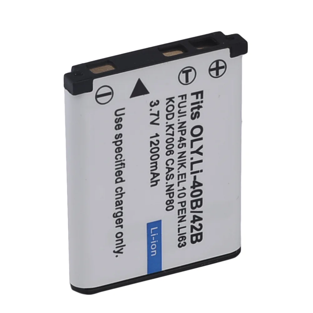 

GTF LI-42B 42B Li-40B 40BGTF NP-45 NP45 FNP45 EN-EL10 D-Li63 D-Li108 DLI108 NP-80 NP80 CNP80 KLIC-7006 K7006 Battery