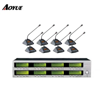 

Aoyue 1 receiver with 8 gooseneck microphone wireless microphone system