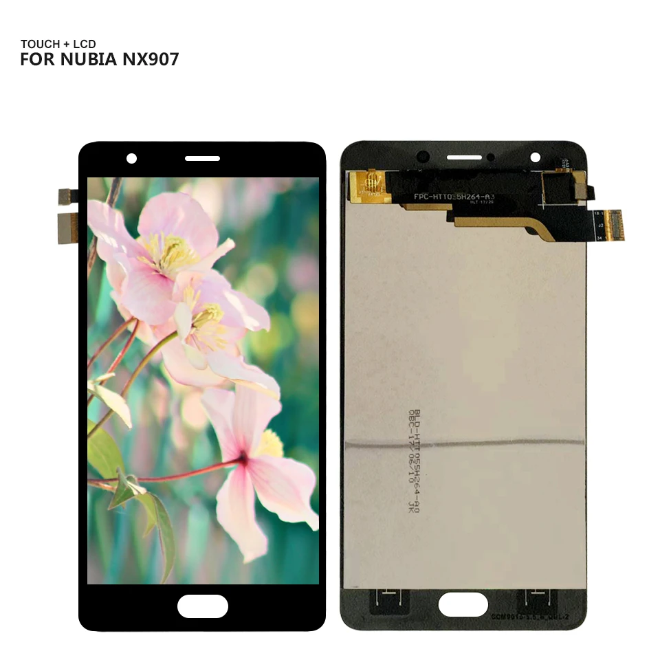 

Free Shipping 5.5'' For ZTE Nubia M2 Play NX907J Digitizer Touch Screen 1920x1080 Lcd Display Assembly Repair Part Black Color