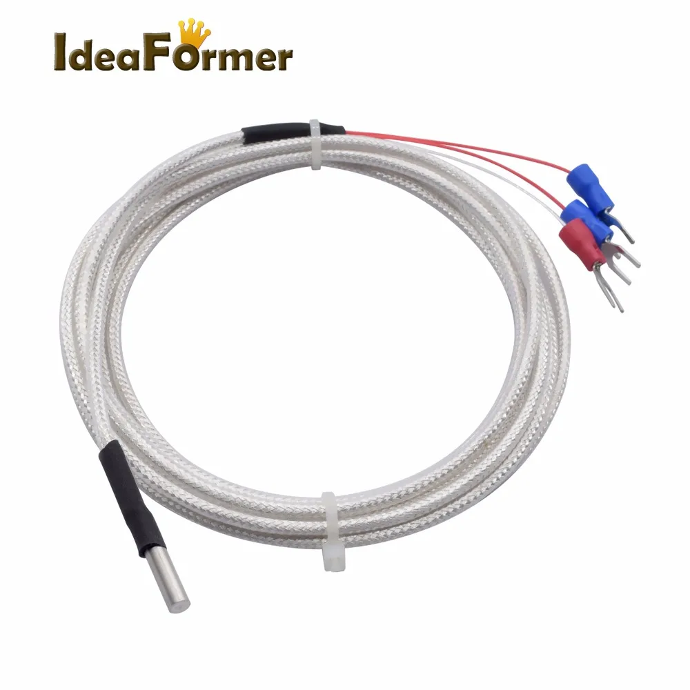 3D принтер Ultimaker 2 UM2 PT100 датчик термопары M3 * 15*2000 мм/M4*30*2000 мм длиной метра немецкий