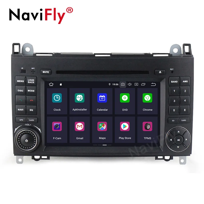 Clearance Free shipping!7"2din android9.0 Car multimedia Player for Mercedes Benz B200 A B Class W169 W245 Viano Vito W639 Sprinter W906 2