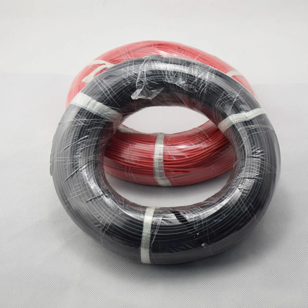 100 м 18 AWG силиконовый провод гибкий многожильный медный кабель для RC проводки|copper