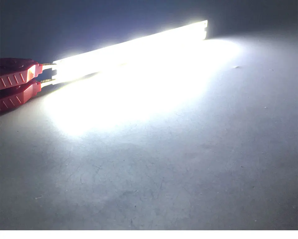 5 шт 151*16,5 мм светодиодный COB Бар огни 12 V 5 W чистый белый светодиодный лампа для DIY автомобилей Декоративные луковицы домашней работы свет