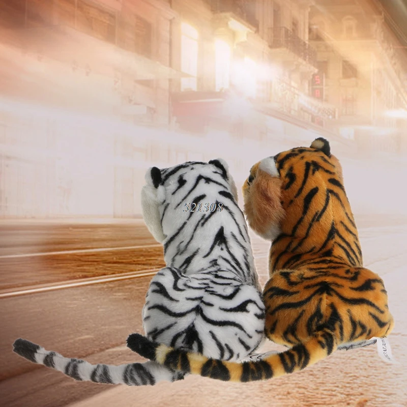

2017 Children Kids Cute Soft Plush Tiger Animal Toys Lovely Stuffed Doll Pillow Gift MAR1_30