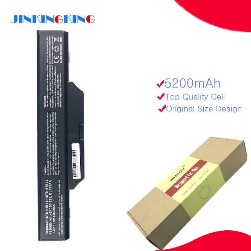 Новый аккумулятор 11 1 В для HP 550 COMPAQ 510 511 610 615 6720 Business Notebook 6730s 6735s 6820s 6830s HSTNN-IB62 |