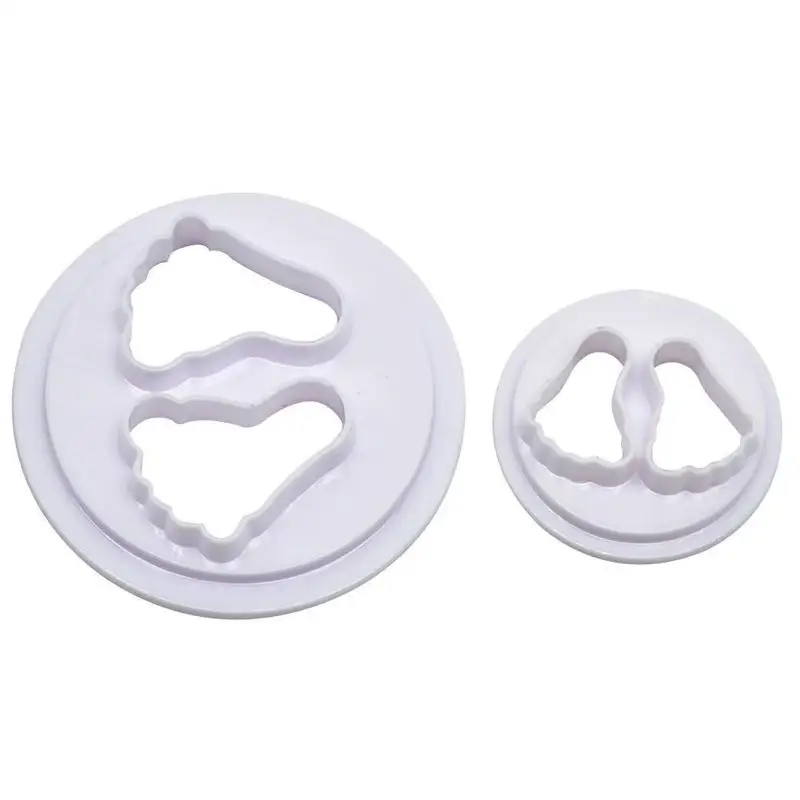 

2Pcs/Set Cute Baby Feet Fondant Mould Cake Mold Sugar Craft Convenient Bakeware Decorating Tool DIY Baking Tools