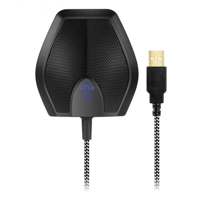 Лидер продаж, USB настольный микрофон конференц-связи, беззвучный стерео всенаправленный микрофон