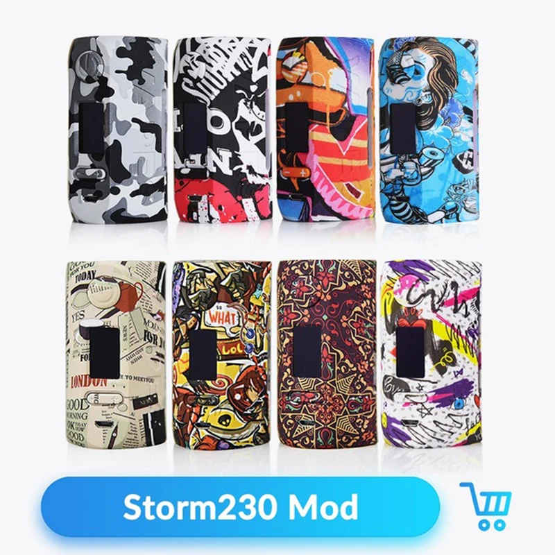Оригинальный бокс мод Vapor Storm 230 200 Вт VW TCR без аккумулятора 18650 с двойной катушкой