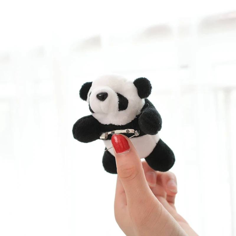 Cute Mini Panda 10CM Plush Stuffed Toys - 3 Types, Hair Band , Hair Tle ,Brooch Plush Toys , Kid'S Party Gift Panda Plush Toy Cute Mini Panda 10CM Plush Stuffed Toys - 3 Types, Hair Band , Hair Tle ,Brooch Plush Toys , Kid'S Party Gift Panda Plush Toy