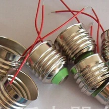 UPS DHL FedEx 1000 шт. E26 круглые светодиодные лампы с проводом