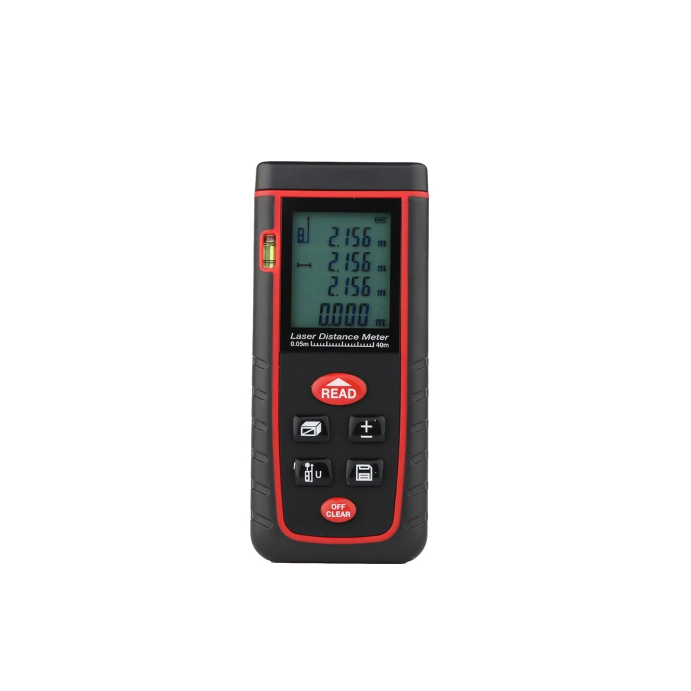 

Handheld Rangefinder Laser Distance Meter Digital Laser Range Finder Laser Tape Measure 40M Tester Area/volume/Angle Tester tool