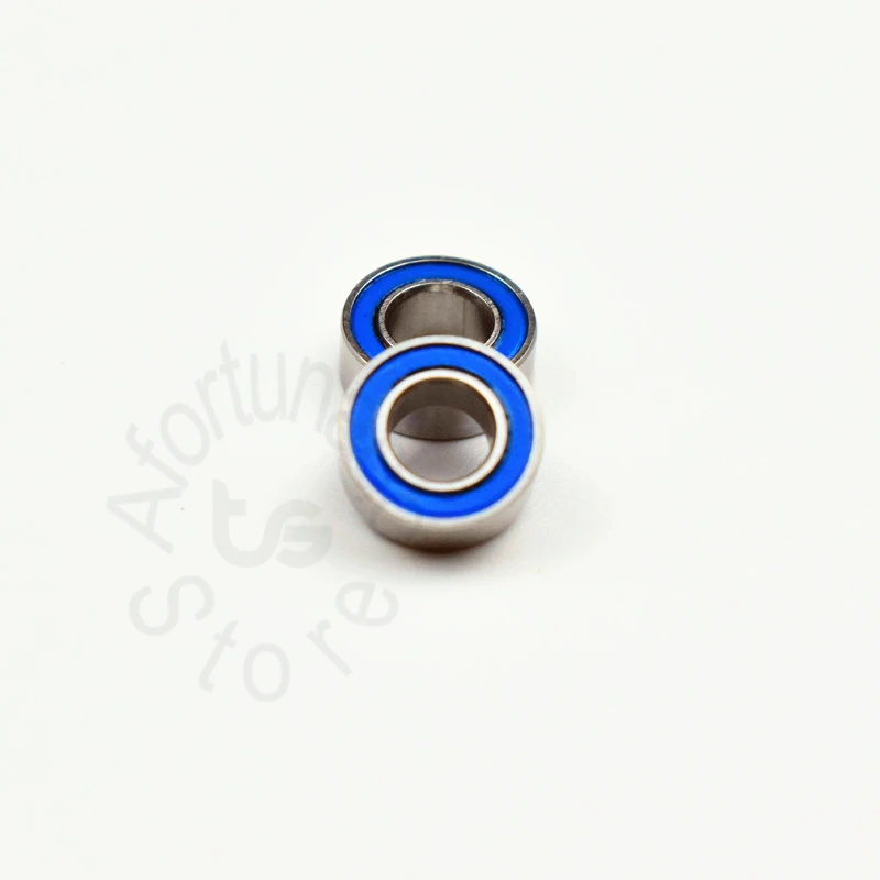 MR84RS 4*8*3(мм) подшипник ABEC-5 Резиновый Герметичный Миниатюрный Мини-подшипник MR84 MR84RS хромированная сталь радиальный подшипник