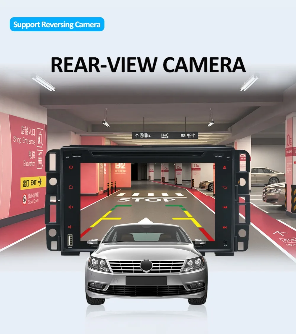 Flash Deal 1024*600 Octa Core Android 9 Car DVD Player For GMC Yukon Savana Sierra Tahoe Acadia Denali Chevrolet Chevy Radio GPS Stereo SWC 13