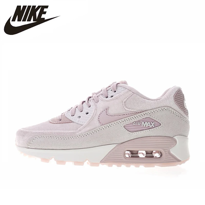 

Nike Air Max 90 Women's Running Shoes, Outdoor Sneakers Shoes, Grey, Non-slip Breathable Shock Absorbing 898512 600