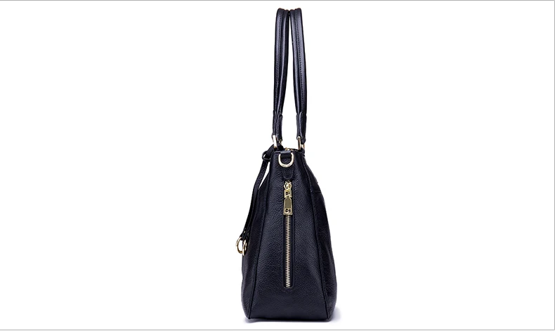 Lomelobo Women Genuine Leather Shoulder Bags Luxury Lady Fashion Litchi Pattern Casual Tote Female Handbags Girls Messenger Bags 2019 HBL5559 Details (13)