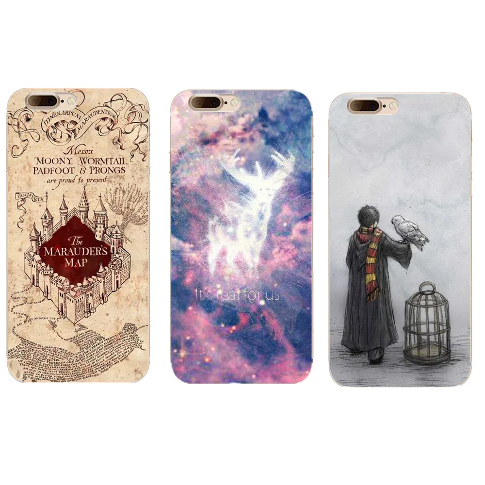 Harry Potter Deathly Hallows Always Mapa Soft Silicone TPU