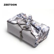 Японский Стиль Портативный Открытый Дорожная сумка для хранения белья Чай комплект сумка кунг-фу Чай комплект Быстрый Кубок Чай чашки Вышивка Крестом Пакет печать сумочка