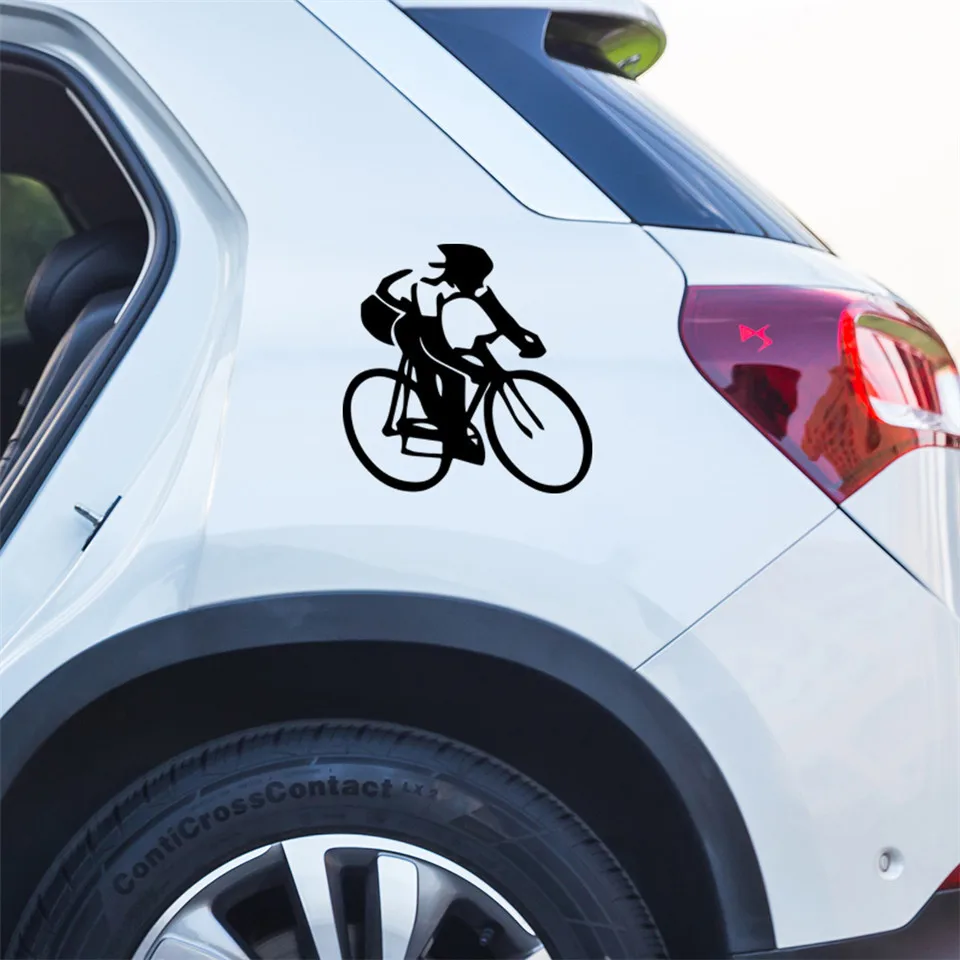 Cunymagos Bicycle Sports Athletes Sticker Decal High Quality Vinyl Reflective Decorative Car Stickers Fashion Car Decal Sticker13.513 (8)