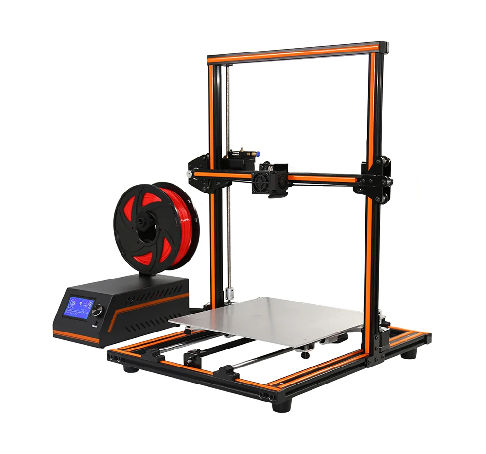 

Anet E12 3D Printer High Precision DIY Kit Aluminum Alloy Assembly Creality Printer 0.4mm Nozzle Reprap Aluminium Alloy