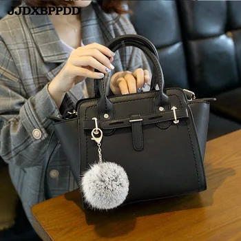 

women hairball ornaments totes solid sequined handbag hotsale party purse ladies messenger crossbody shoulder bag