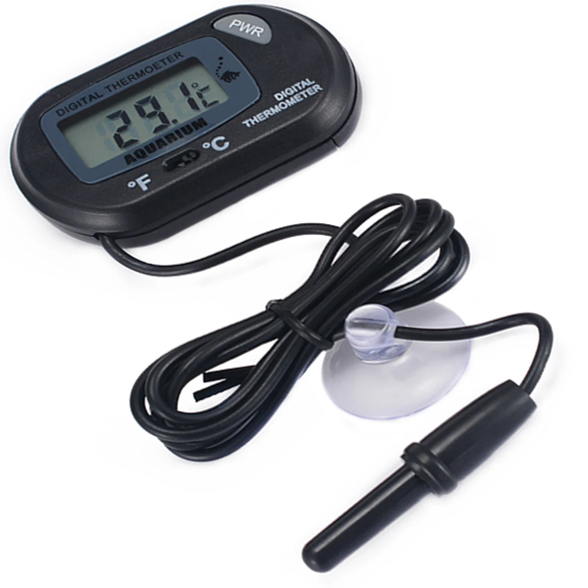 

1pc Digital LCD Screen Sensor Aquarium Water Thermometer Controller Smart Temperature Fish Pet Supplies Tool Aquatic -50-70C New