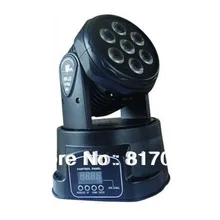 Лидер продаж цена или специальную свободную мини светодиодный Кабеза Movil 7X10 Вт Кабесас Moviles 13 DMX512 светодиодный Eventos вечеринки