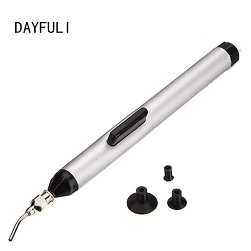 

Hot High Quality Easy Pick Solder Picker delicate IC SMD Hand Tool Vacuum Sucking Pen Up+3 Suction Header alternative tweezers