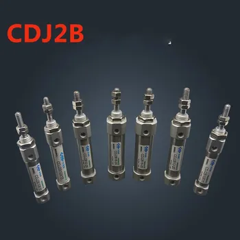 

CDJ2B Type Mini Pneumatic Cylinder Double Acting Single Rod 10mm Bore 5~200mm Stroke Air Cylinder CDJ2B10