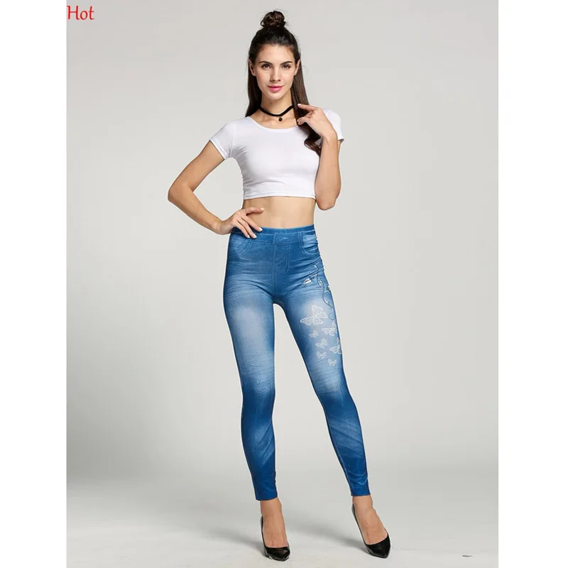 Promotion Women's Fashion Leggings Stretch Leggins Skinny Leg Pants