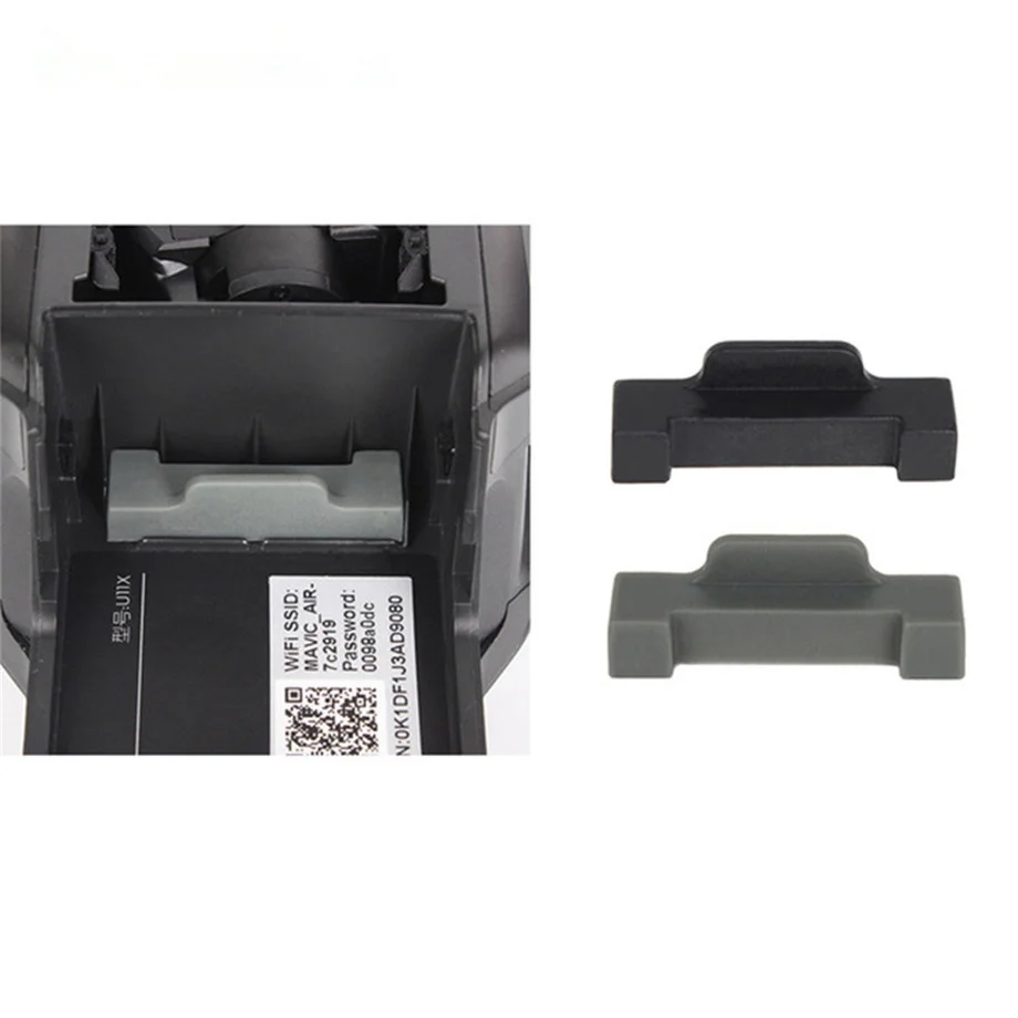 1Pc Drone Body Port Protector Silicone Cover Dustproof Plug for DJI MAVIC AIR Black Gray-8