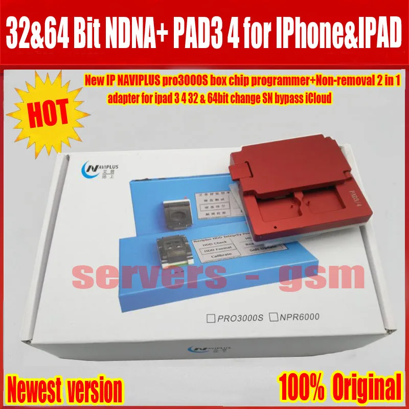 Новая IP TV BOX Pro 3000S NAND флэш-накопитель не удаления модуль адаптера для iPad 2/3/4, 5, 6, iPad Air 1 2 Naviplus Pro3000s NAND ремонт инструмента