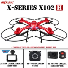 MJX X102H drone RC Quadcopter With 4K/1080P Camera HD Carry Gopro/Sjcam/Xiaomi yi/Eken H9