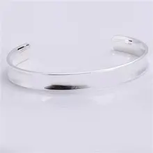 Envío Libre, 25 joyería de Plata, 1837 la pulsera-ninguna palabra, 925 Brazalete de Plata, Joyería Al Por Mayor SZ025